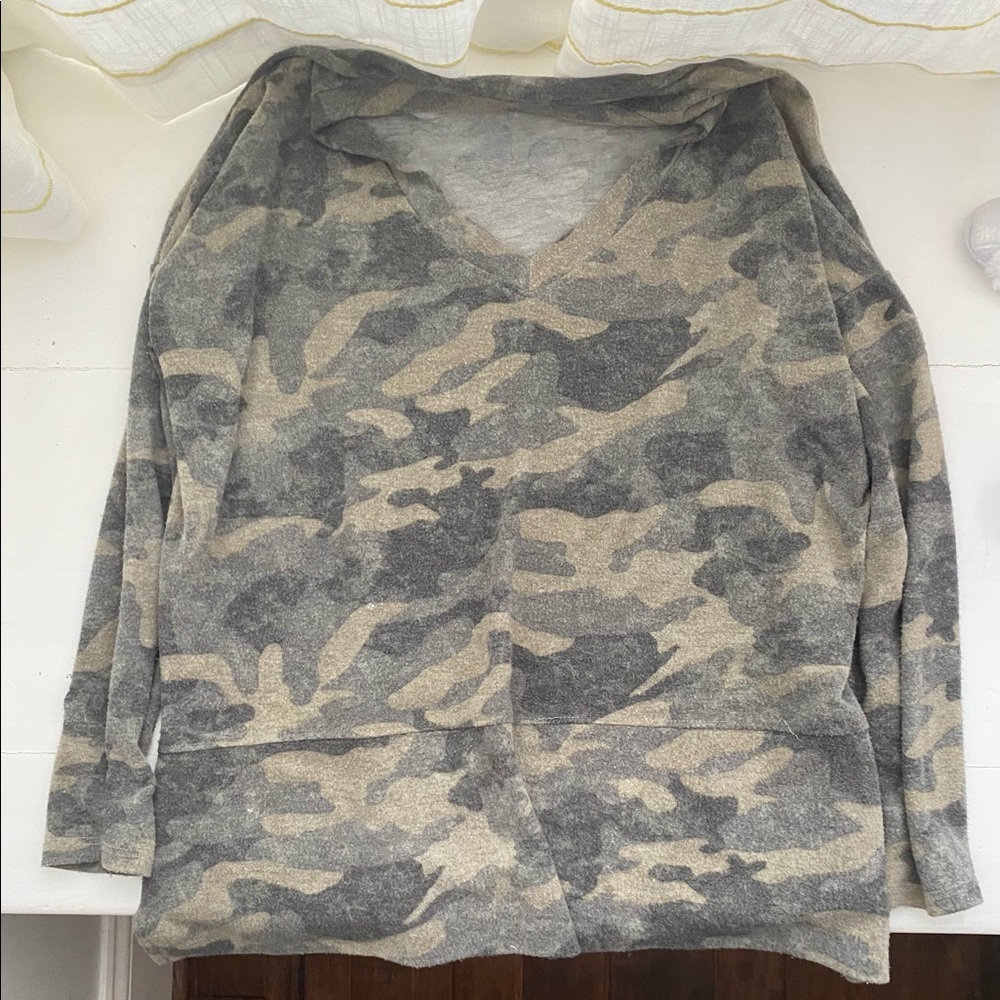 Camo Cherish Sweater/Pullover